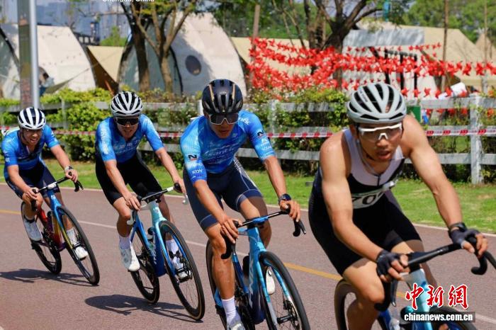 荷兰车队首日夺冠 成都绿道赛事开启国际竞技新